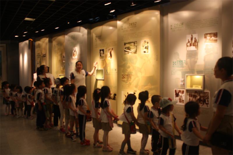 天津大港奥林匹克博物馆与格林国际幼儿园共同迎接5.18国际博物馆日