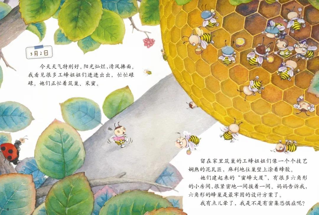 家庭亲子阅读《蜜蜂的日记》