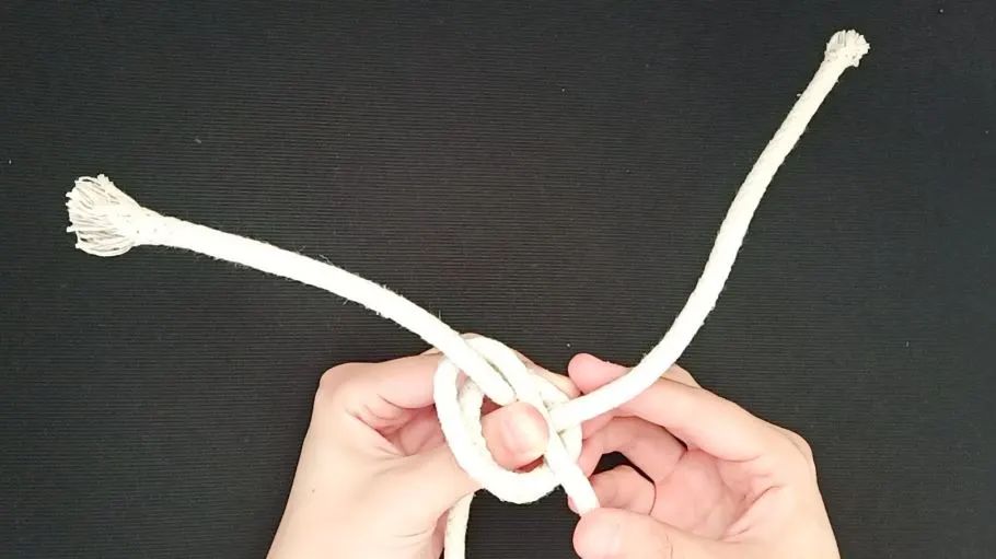 "渔绳结"技艺体验课程—单索花 双索花