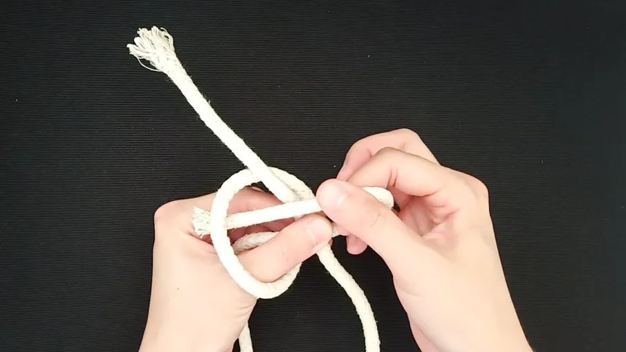 "渔绳结"技艺体验课程—单索花 双索花