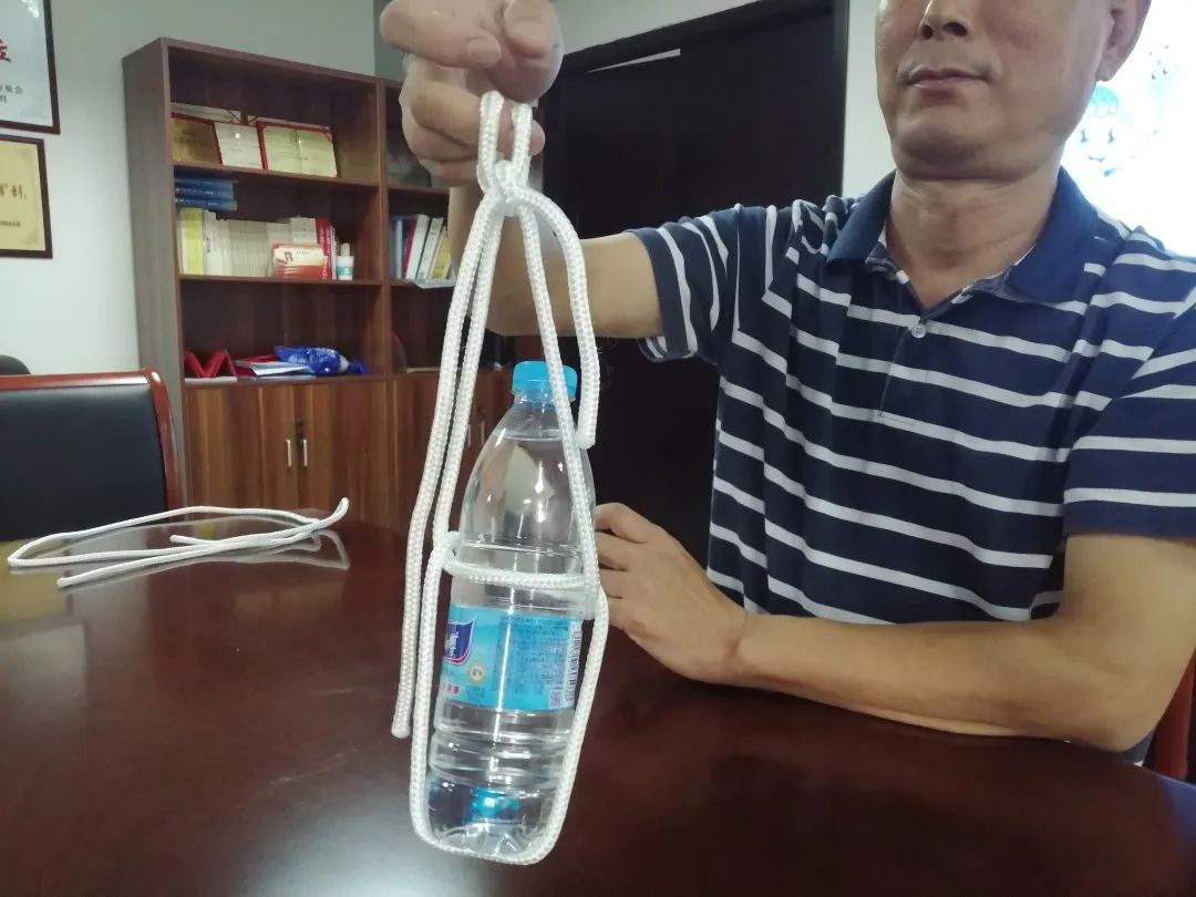 渔绳结技艺体验课程立桶结杠棒结