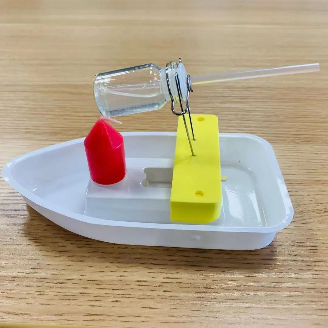 动手制作蒸汽船.